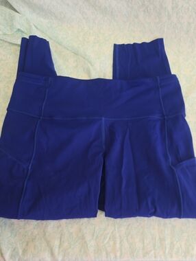 Lululemon Fast Free High Rise Tight 25" Nulux Symphony Blue Size 10